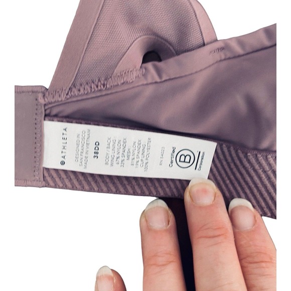 Athleta Light Pink Sports Bra - Picture 6 of 6
